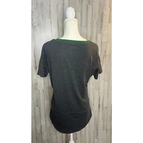 NWT New York Jets Women's Gray Scoop Neck T-Shirt Size Large Short‎ Sleeve - Picture 3 of 5